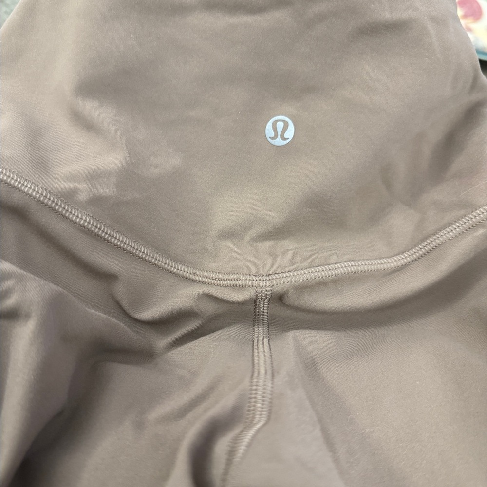 Lululemon Leggings, athletic Women's Beige-Warm Ash Grey Pants, Align Wide Leg - Picture 8 of 16